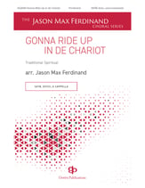 Gonna Ride Up in de Chariot SATB choral sheet music cover